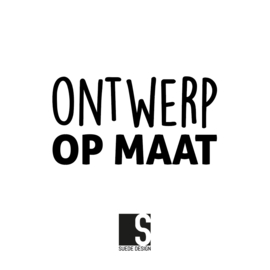 Sticker | Ontwerp op maat (prijs op aanvraag)