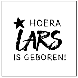 Geboortesticker 'Lars'