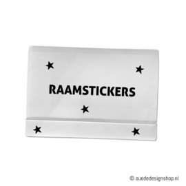 Raamsticker "Graafmachine"