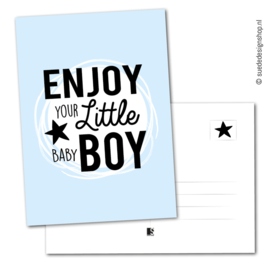 Kaart | Enjoy your little baby boy