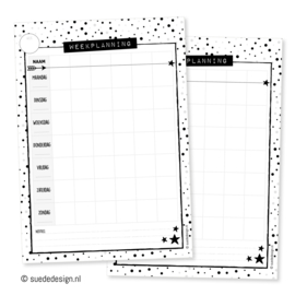 Navulling | Familie Weekplanner | 6 pers