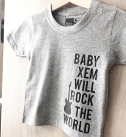 Babyshirt | Baby Rock + naam