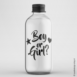 Sticker | Boy or Girl