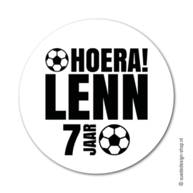 Traktatiesticker | Voetballen