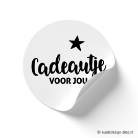 Sticker | Cadeautje voor jou | 6 stuks