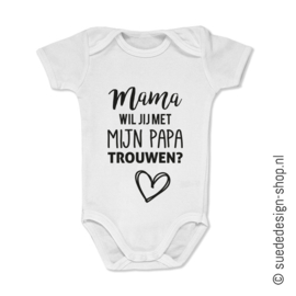 Romper | Mama, wil jij met mijn papa trouwen?