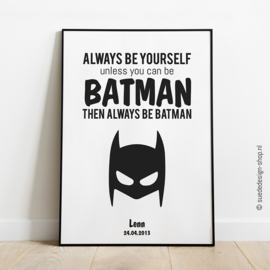 Poster | Batman met naam