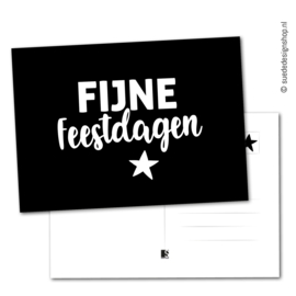 Kerstkaart | Fijne feestdagen