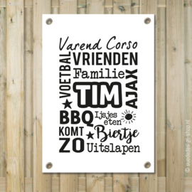 Tuinposter | Words