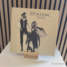 Houten LP houder | Now Playing