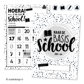 Basisschool aftelposter | Hoera! Ik mag bijna naar school!