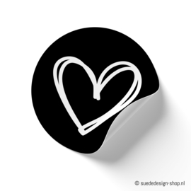 Sticker | Hartje | 30 stuks