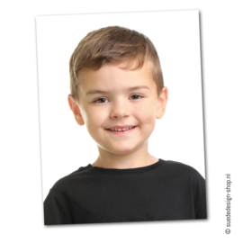 Stickers | pasfoto voor schoolfotoboek