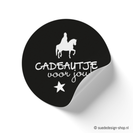 Sticker  | Cadeautje Sinterklaas | 6 stuks