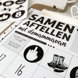 Stickers | Aftellen met demammavan