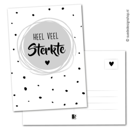 Kaart | Heel veel sterkte!