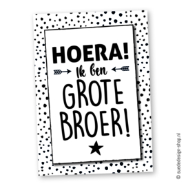 Sticker kaart | Grote Broer