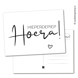 Kaart | Hieperdepiep Hoera! 🖤