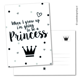 Kaart | I'm going to be a Princess