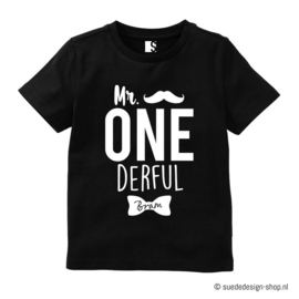 Verjaardagshirt | Mr. ONEderful met Naam