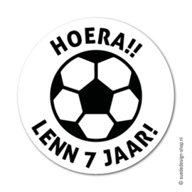 Traktatiesticker | Voetbal