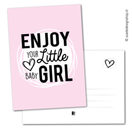 Kaart | Enjoy your little baby girl