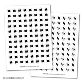 Losse stickervellen | Familie Weekplanner | Diverse thema's