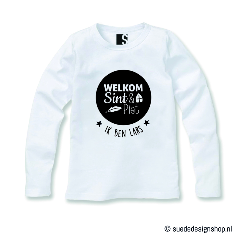 Shirt | Welkom Sint & Piet + naam