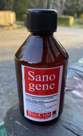 Sanogene Fles, zie gebruiksaanwijzing.