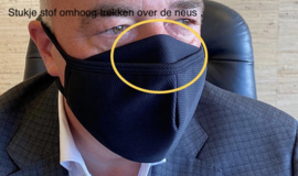 Reusable protective mask