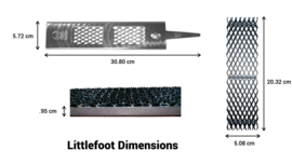 Dymondback Little Foot   Agressive zonder handvat, incl. boutje