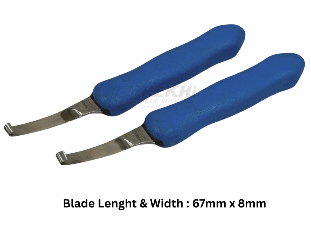 Klauwmes Blauw Rechts