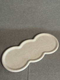Handgemaakt Dienblad Peanut groot