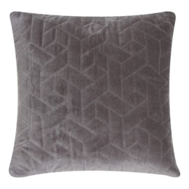 Cube Velvet  Soft grey