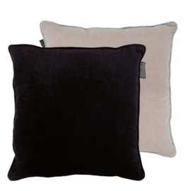 Faye Pillow Black 50x50