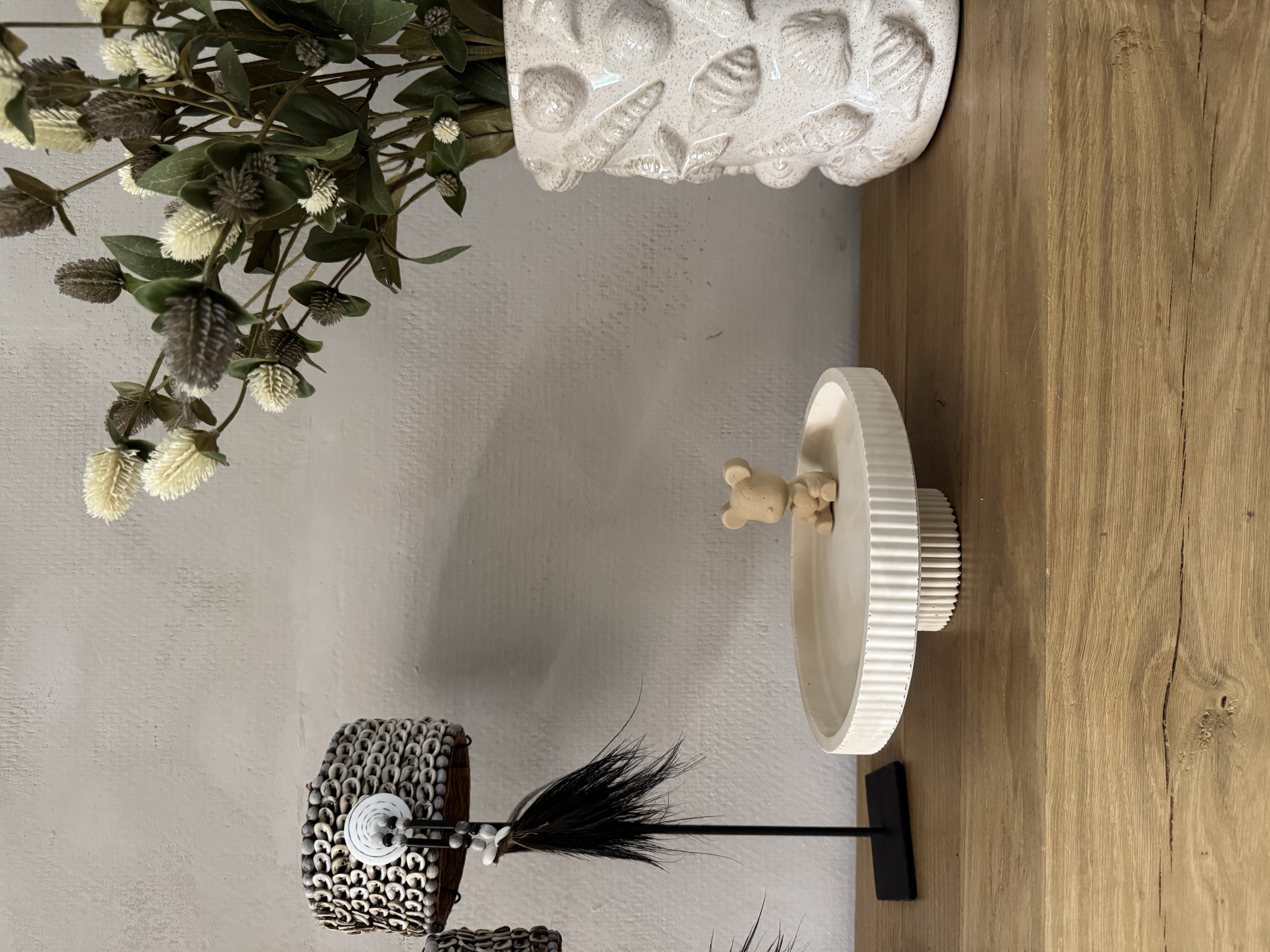 Ribbel Schaal op voet First