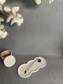 Handgemaakt Dienblad Peanut groot