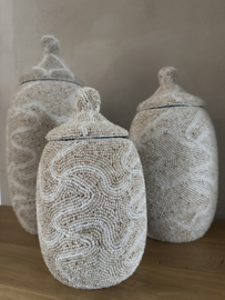 Cream White set of 3
