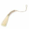 The Cowrie & Cotton Tassel- Natural