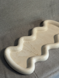 Handgemaakt Dienblad Wave
