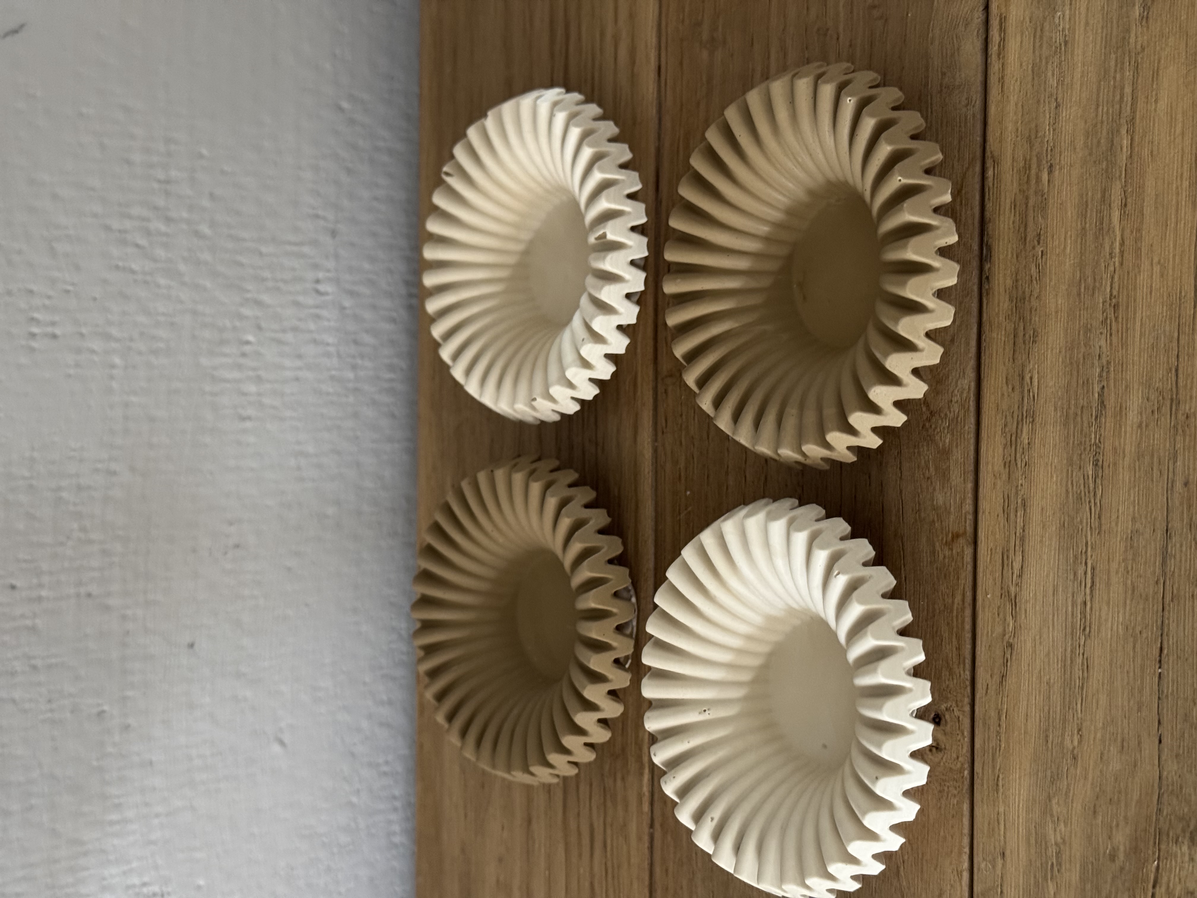 Sieradenschaaltje Wave Taupe