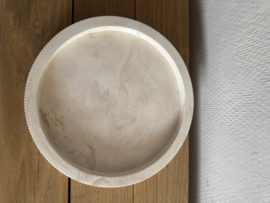 Handgemaakt Rond Dienblad