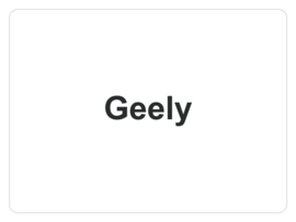Kofferbakmat Geely