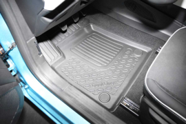 Automatten Kunststof  Schaalmatten Renault Clio V HB/5 09.2019-heden / Renault Clio V E-Tech Hybrid HB/5 07.2020-heden  / Renault Clio V E-Tech Full Hybrid HB/5 01.2022- heden
