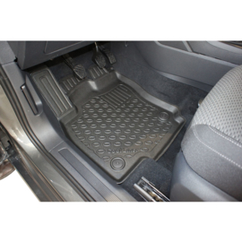 Automatten kunststof Schaalmatten Volkswagen Touran II (5T) 09.2015>  ; 5/7 seats (excl. 3rd row)