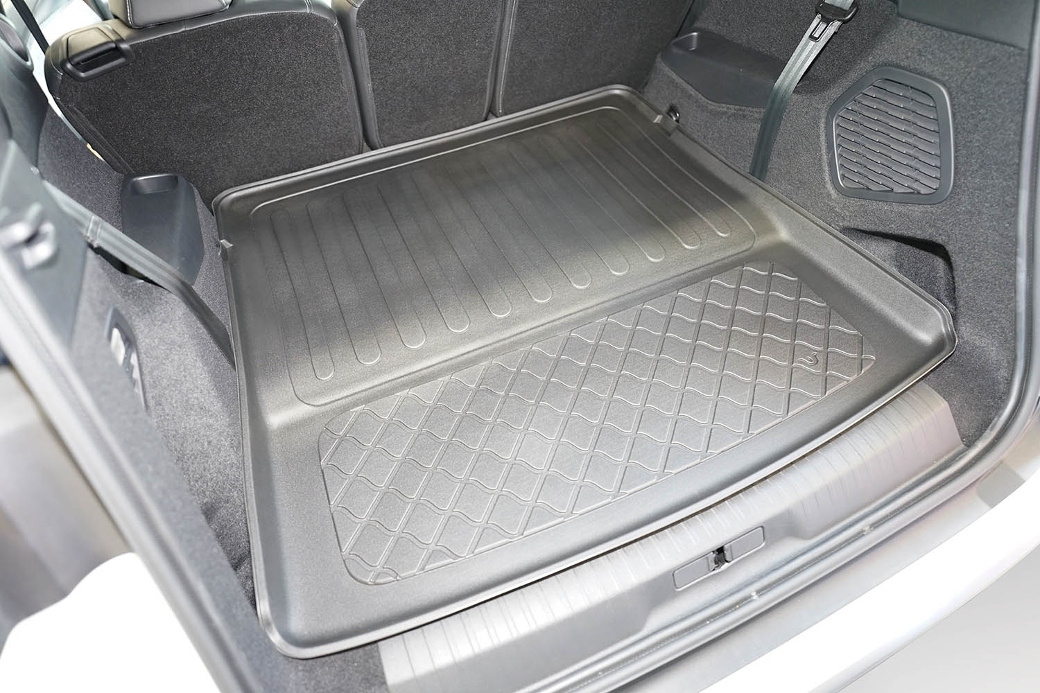 Rubberen Kofferbakmat op Maat – Peugeot 5008 III – vanaf 2024 – 7-zits, derde zitrij neergeklapt