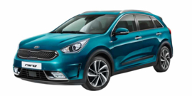 Kofferbakmat Kia Niro Hybride & Niro Plug-in Hybride (PHEV) 2016-2022 en Kia e-Niro (electrisch) 2018-2022