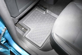 Automatten Kunststof  Schaalmatten Renault Clio V HB/5 09.2019-heden / Renault Clio V E-Tech Hybrid HB/5 07.2020-heden  / Renault Clio V E-Tech Full Hybrid HB/5 01.2022- heden