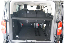 Kofferbakmat Citroen Jumpy III SpaceTourer L2 (Medium) en Citroen e-SpaceTourer (electric) L2 (Medium) V/5 11.2020-heden