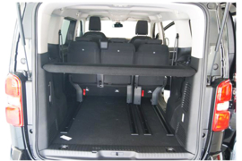 Kofferbakmat Peugeot Expert III Traveller L2 (Medium) /  Peugeot e-Traveller (electric) L2 (Medium) V/5 11.2020-heden